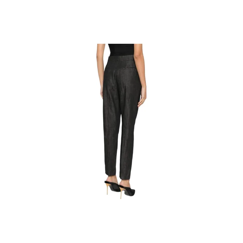 Dice Kayek Tailored High waist Denim Trousers-2
