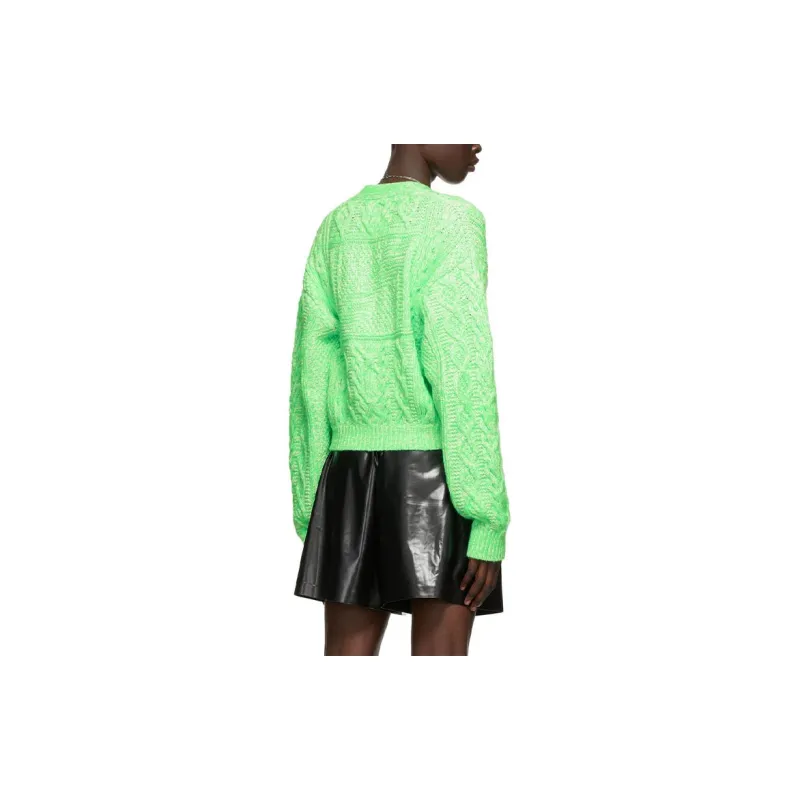 WE11DONE SS21 Knitwear Women's Green-4