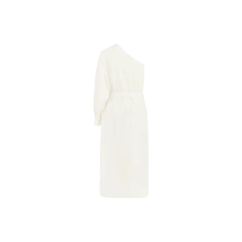 DIOR Long Sleeved Dress Women's White-1