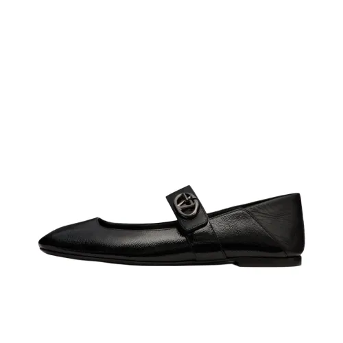 Valentino Vlogo Locker Casual Single Shoes Women's Black