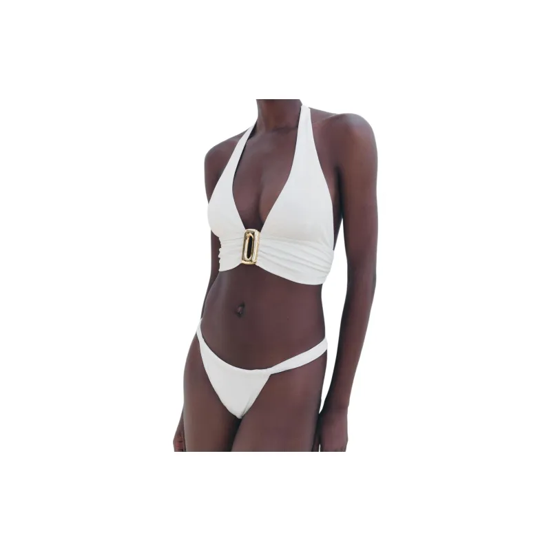 ZARA Bikinis Women's White-2