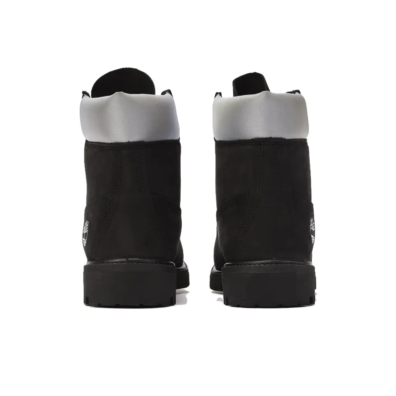 Timberland 6' Boot Dtlr Black Silver-3