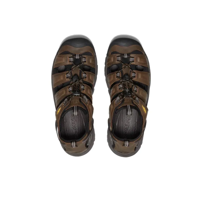 KEEN Targhee Slip Resistant River Trekking Shoes Men's Brown-3
