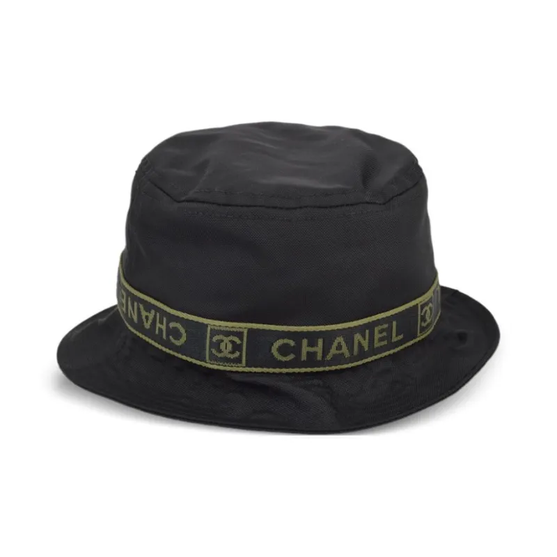 CHANEL 1990-2000s Sport Line Bucket Hat-0