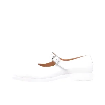 Maison Margiela Tabi Casual Single Shoes Women's White