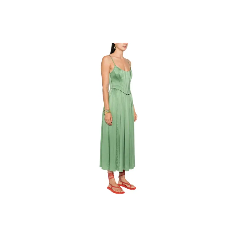 Zimmermann Silk Corset Midi Dress-2