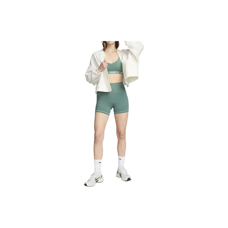 Nike One Rib Women's High-Waisted 5' Biker Shorts-4