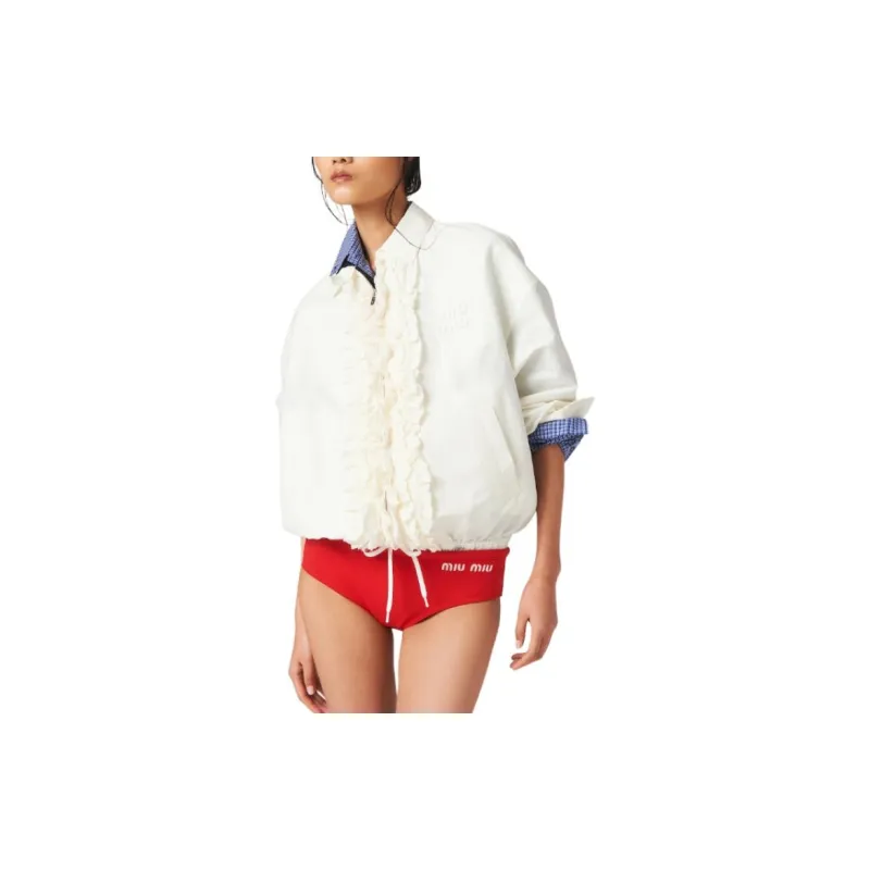 MIU MIU Logo print Bikini Bottoms-2