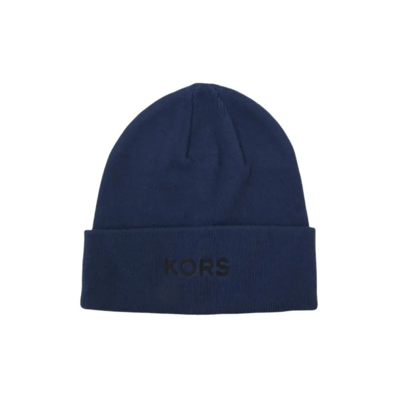 MICHAEL KORS Acrylic Beanies Men's Denmark Blue-0