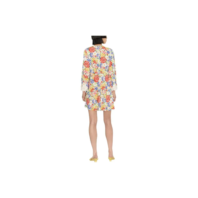 Rixo Long-Sleeved Dresses Women's Multicolor-3