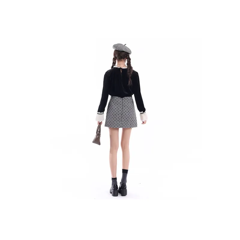 DEDY Two Piece Skirt Sets Women's-2