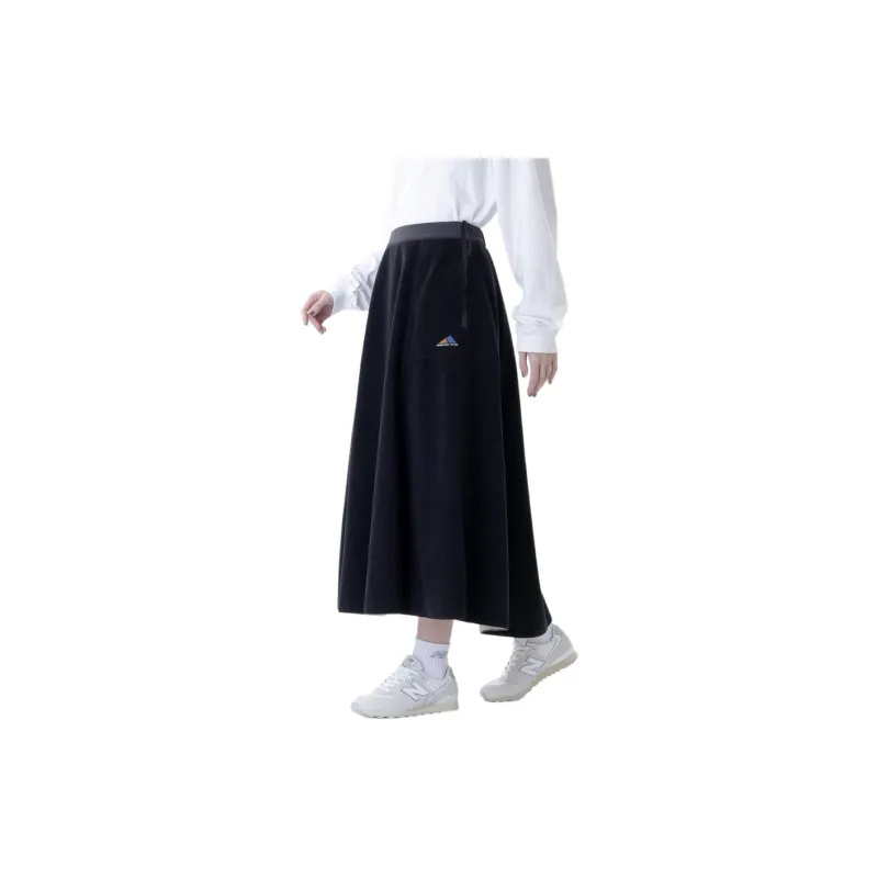New Balance Casual Long Skirt Women's Black-3