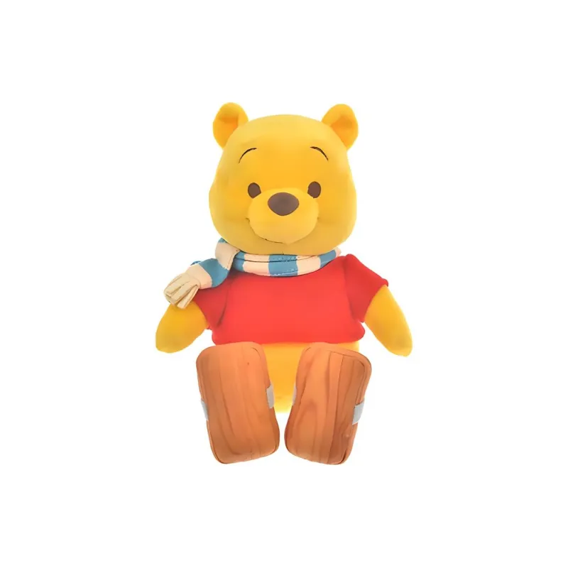 Disney Winnie The Pooh Skating Compatible For Above 3 Years Old Audience Dolls Plush Doll 25cm High-0
