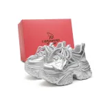 Leather Silver