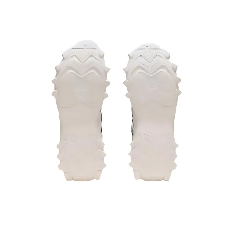 BALMAIN B-East Monogram Denim Trainers Women's-4