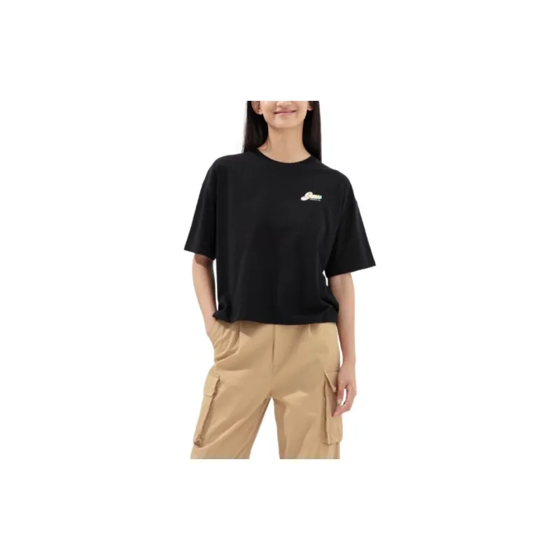 GUESS T Shirt Women's Graphite Black-1