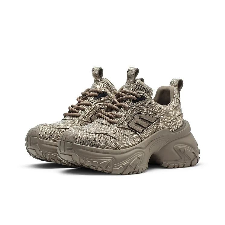 Coup De Foudre Cushioning Height Increasing Low Top Chunky Sneakers Women's-6