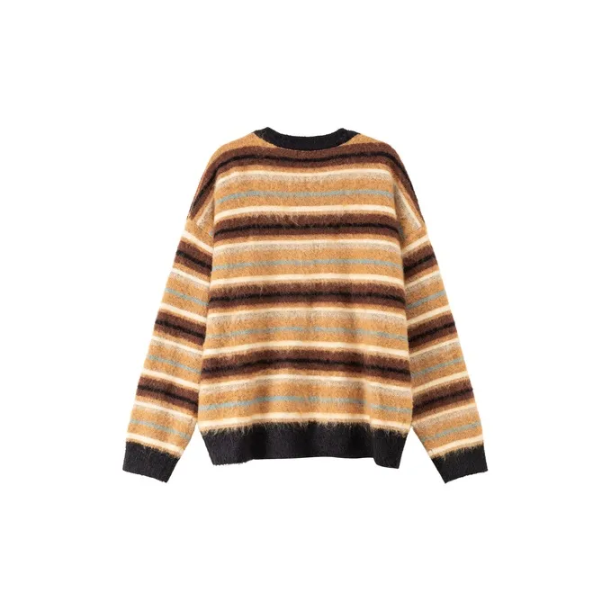NO ONE ELSE Knitwear Unisex Yellow Stripes-1