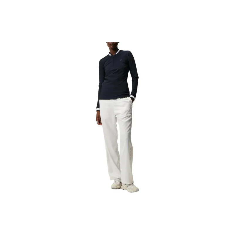 J.Lindeberg Leonora Mid Layer T-Shirt Women's Marine Blue-1