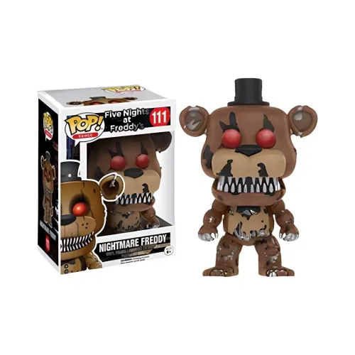 Funko POP! Collection GAMES Toy 'Five Nights At Freddy's' Freddy Nightmare Edition Chibi Figures