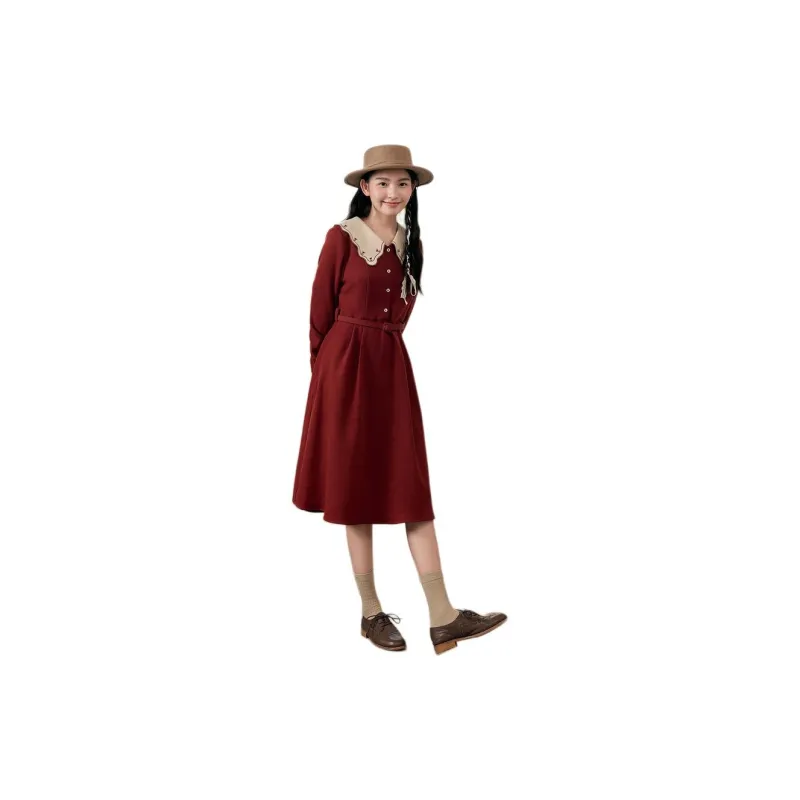ZIHAN Long Sleeved Dress Women's-1