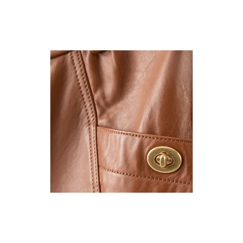 COACH Casual Shorts Women's Brown-2