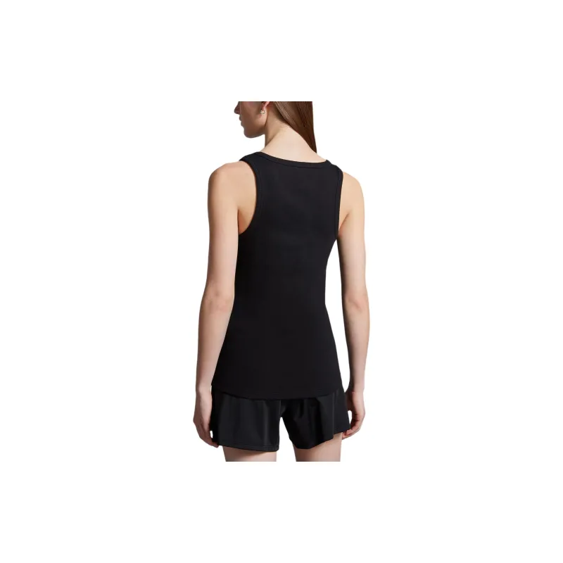 Moncler Logo Embroidered Ribbed Tank Top-2
