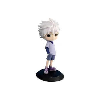 BANPRESTO Killua Zoldyck Eyeglass Factory Q Posket Hunter X Hunter Goku B Version Chibi Figures