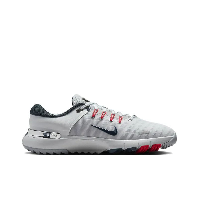 Nike Free Golf Anti Slip Wear Resistant Low Top Golf Shoes Men's Gray Black-1