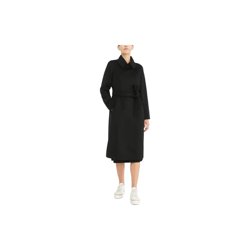 MaxMara Studio Coats Women's Black-2