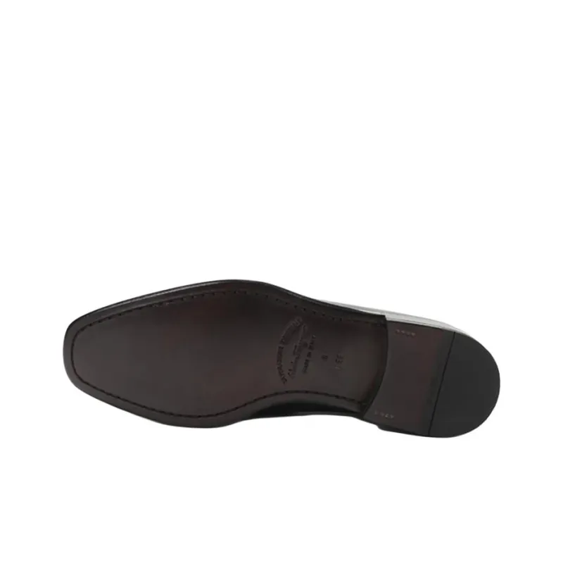 FERRAGAMO Rolly Loafers Men's Black-5