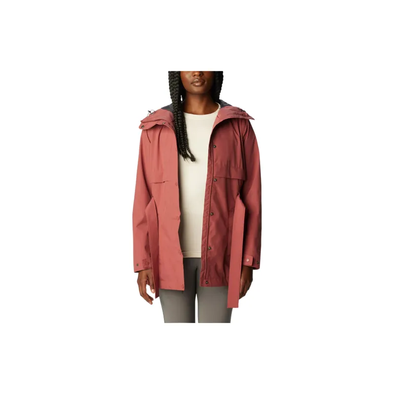 Columbia Long Valley™ Jackets Coats Women's Red-2