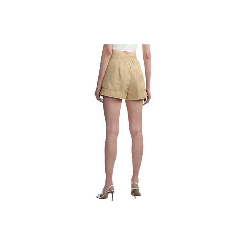 Aje Casual Shorts Women's Beige Yellow-3