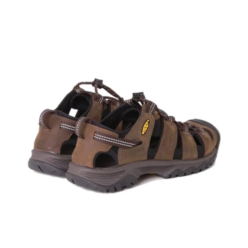 KEEN Targhee Slip Resistant River Trekking Shoes Men's Brown-2