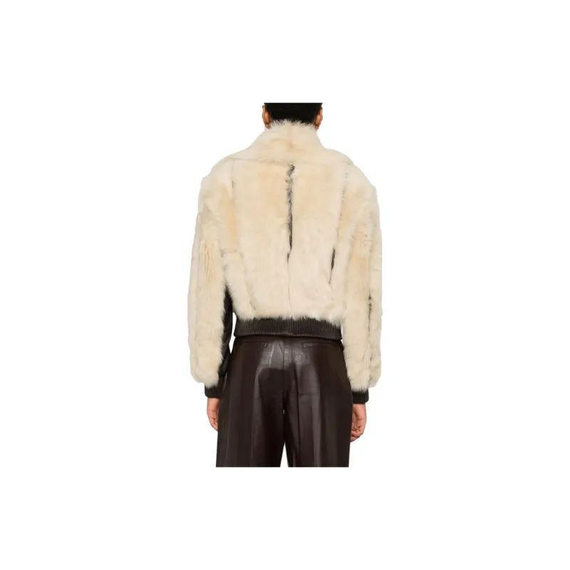 Zimmermann Illustration Shearling Jacket-2