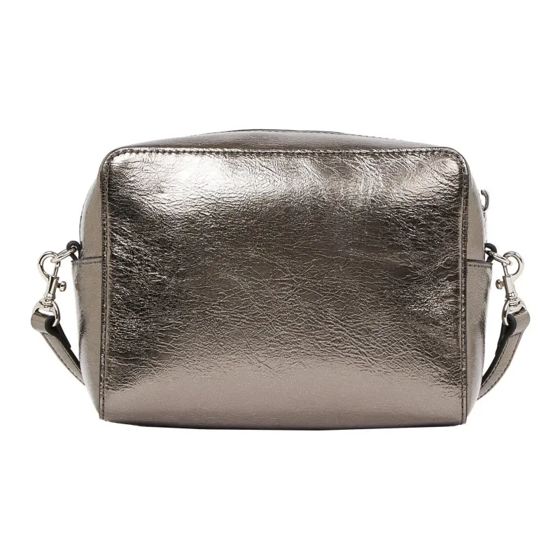 CALVIN KLEIN Imitation Leather Crossbody Bag Shoulder Bag Women's Metallic-1