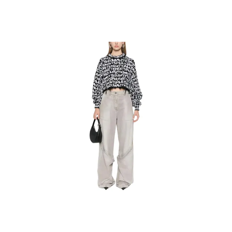 Vetements Logo intarsia Sweater-1
