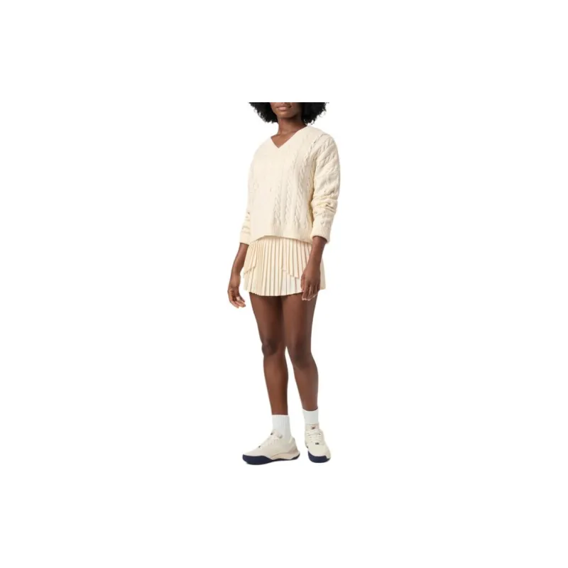FILA BASELINEChunky FW24 Knitwear Women's Gardenia Multicolor-1