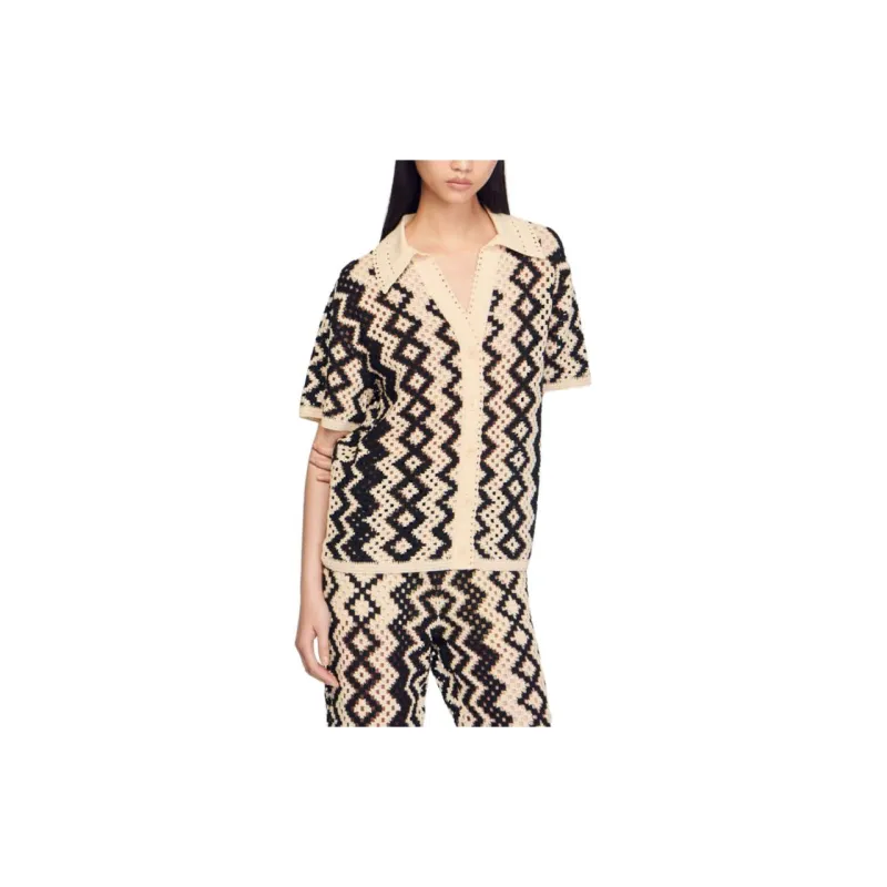 Sandro Knitwear Women's Black-1