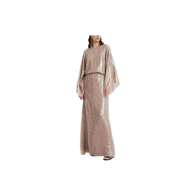 Brunello Cucinelli Sequinned Silk Maxi Dress-3