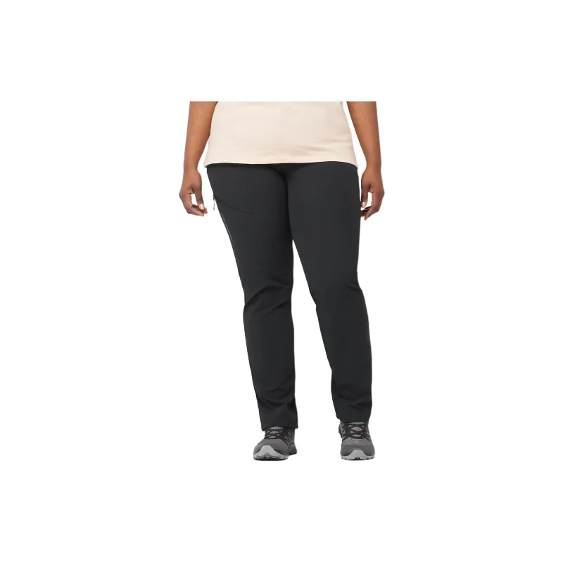 SALOMON WAYFARER Casual Pants Women's Black-1