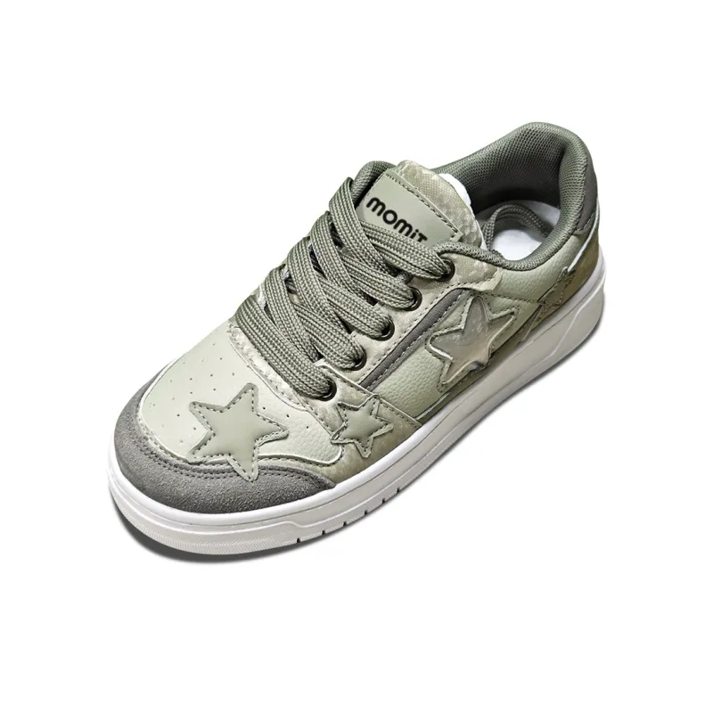 Wooden Rabbit Slip Resistant Cushioning Lightweight Height Increasing Low Top Skateboard Shoes Women's-5
