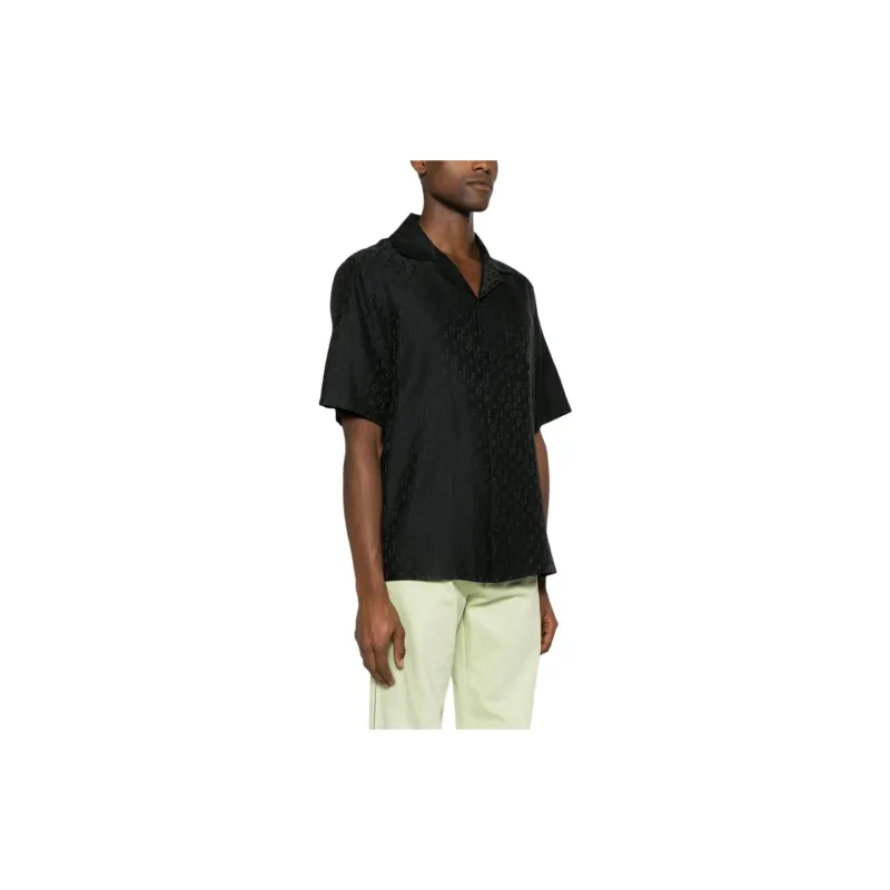 OFF WHITE Monogram jacquard Shirt-3