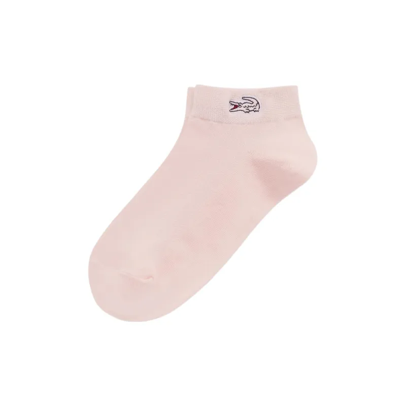 LACOSTE Ankle Socks Women's 1 Pack Pink-0