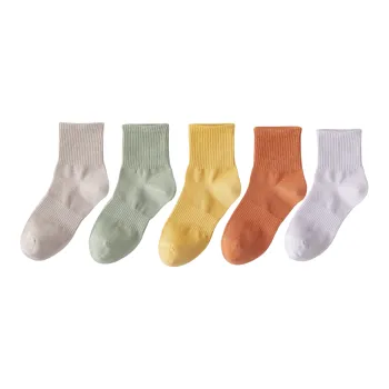 Yalu Mid-Calf Socks Women's 5 Pack