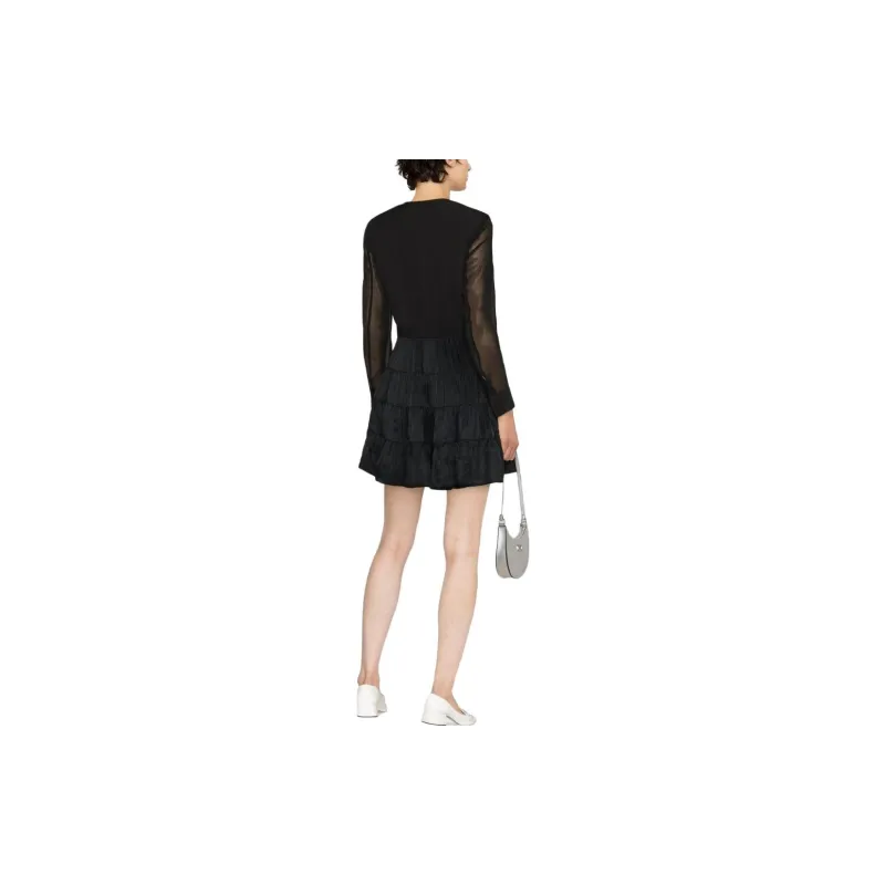 Sandro Long Sleeved Dresses Women's Black-2