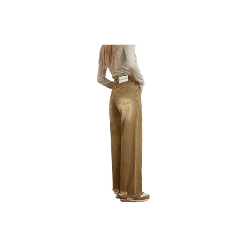 NO ONE ELSE Jeans Women's Desert Brown-4