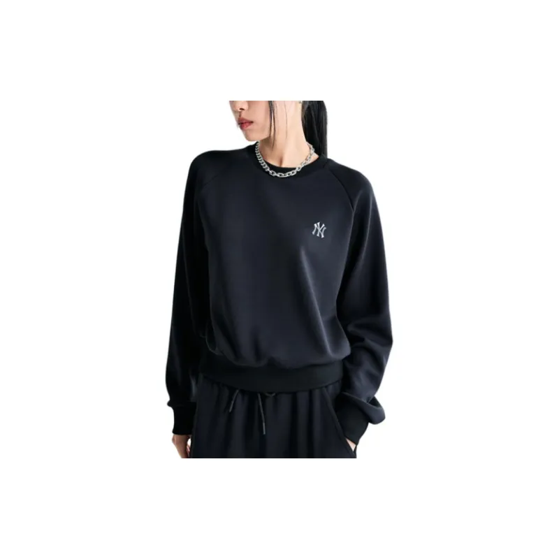 MLB New York Yankees Sweatshirts Women's Black-1