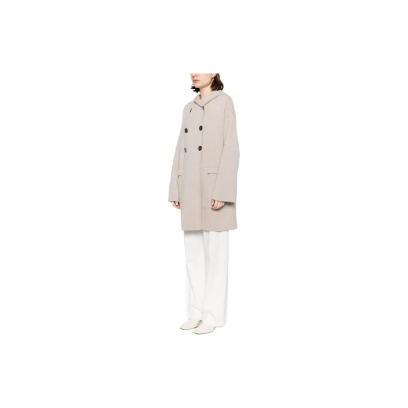 Lisa Yang SS24 Coats Women's Light Beige-3