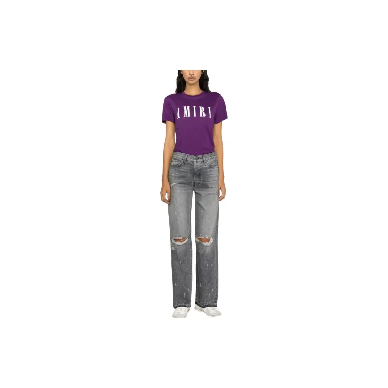AMIRI T-Shirts Women's Purple-1